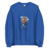 Unisex Crew Neck Sweatshirt Royal Front 65476e049ee5d.jpg