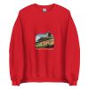 Unisex Crew Neck Sweatshirt Red Front 654deb493a361.jpg