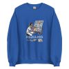 Unisex Crew Neck Sweatshirt Royal Front 653cb47f5d5e3.jpg
