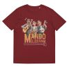 Unisex Organic Cotton T Shirt Burgundy Front 65239cc8abe95 1.jpg
