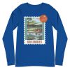 Unisex Long Sleeve Tee True Royal Front 6503f267eb3aa.jpg