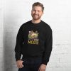 Unisex Crew Neck Sweatshirt Black Front 6538e1e481cdb.jpg