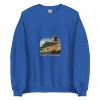 Unisex Crew Neck Sweatshirt Royal Front 654deb493bb8a.jpg