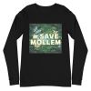 Unisex Long Sleeve Tee Black Front 6503f0d0e0a54.jpg