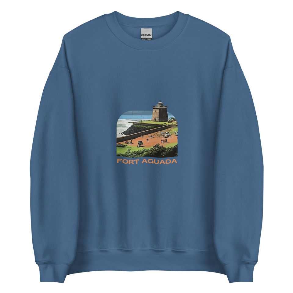 Unisex Crew Neck Sweatshirt Indigo Blue Front 654deb493cb3a.jpg