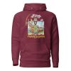 Unisex Premium Hoodie Maroon Front 652e357b569a4.jpg