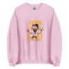 Unisex Crew Neck Sweatshirt Light Pink Front 6538e0825294d.jpg