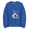 Unisex Crew Neck Sweatshirt Royal Front 653d4516634f2.jpg