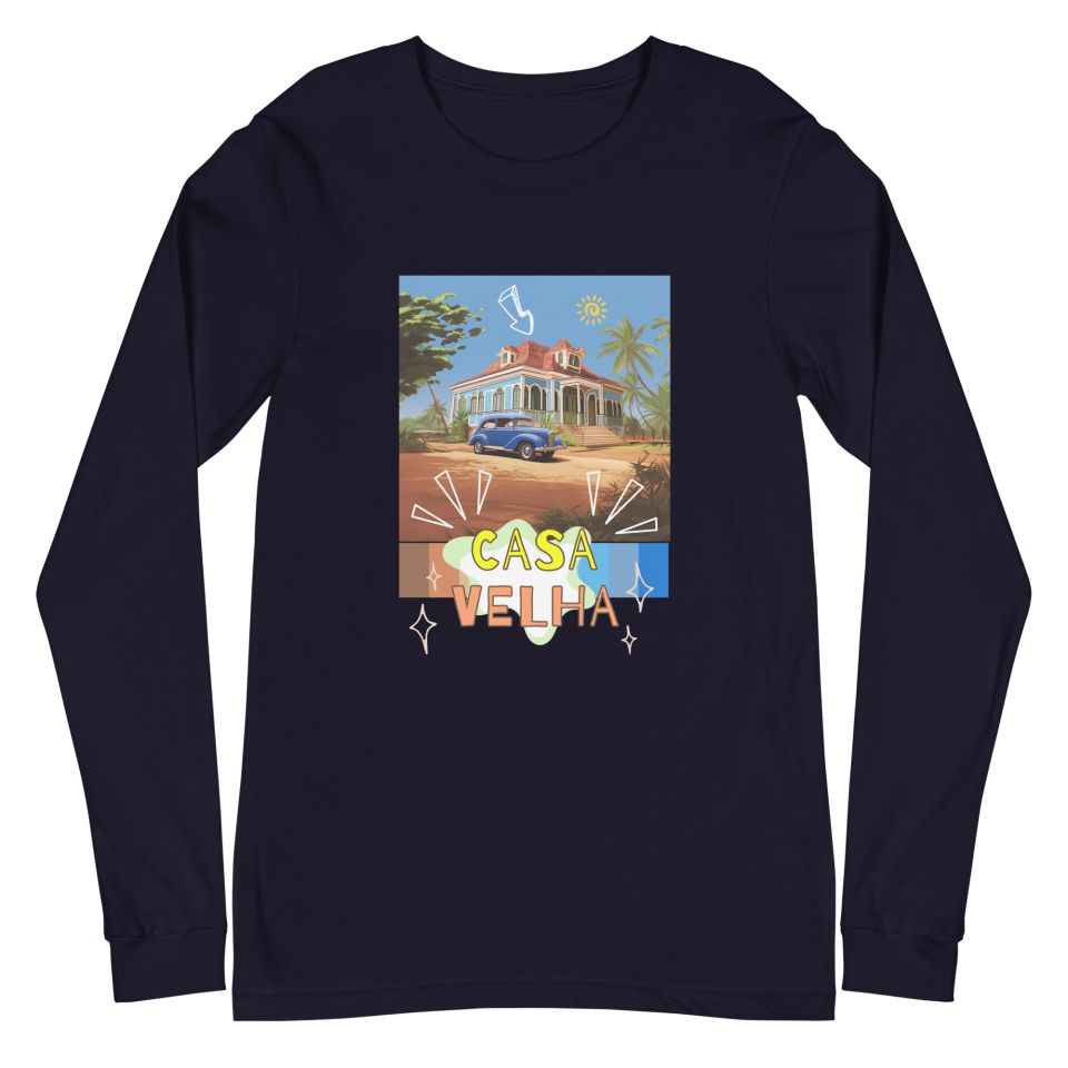 Unisex Long Sleeve Tee Navy Front 65093519dee4c.jpg