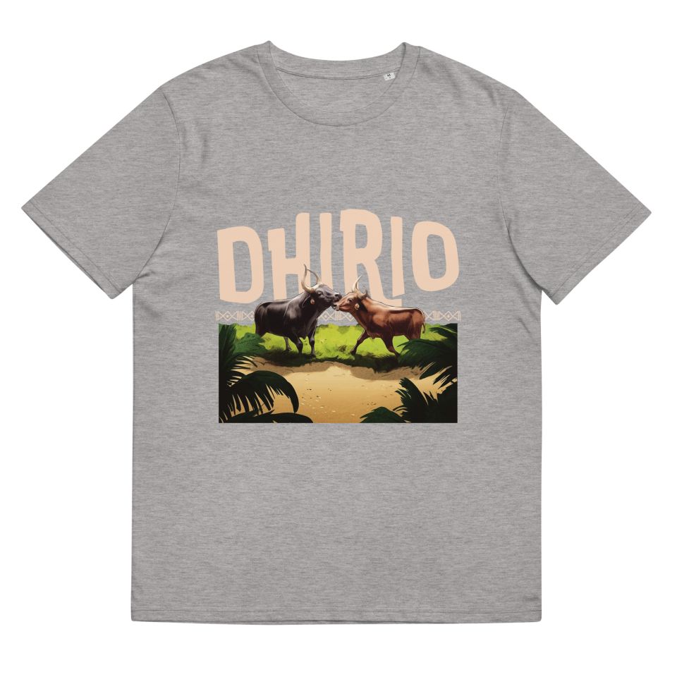Unisex Organic Cotton T Shirt Heather Grey Front 651cfabd8b66e.jpg