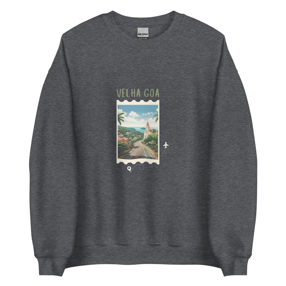 Unisex Crew Neck Sweatshirt Dark Heather Front 654de3fe9da80.jpg