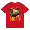 Unisex Organic Cotton T Shirt Red Front 651cf89eaeb6c.jpg