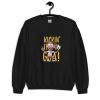 Unisex Crew Neck Sweatshirt Black Front 6538e0824999e.jpg