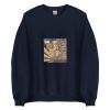 Unisex Crew Neck Sweatshirt Navy Front 653d4b72ce28b.jpg