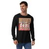 Unisex Long Sleeve Tee Black Front 65093108de331.jpg