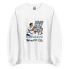 Unisex Crew Neck Sweatshirt White Front 653cb47f64abe.jpg