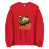Unisex Crew Neck Sweatshirt Red Front 6538e1e4836a4.jpg