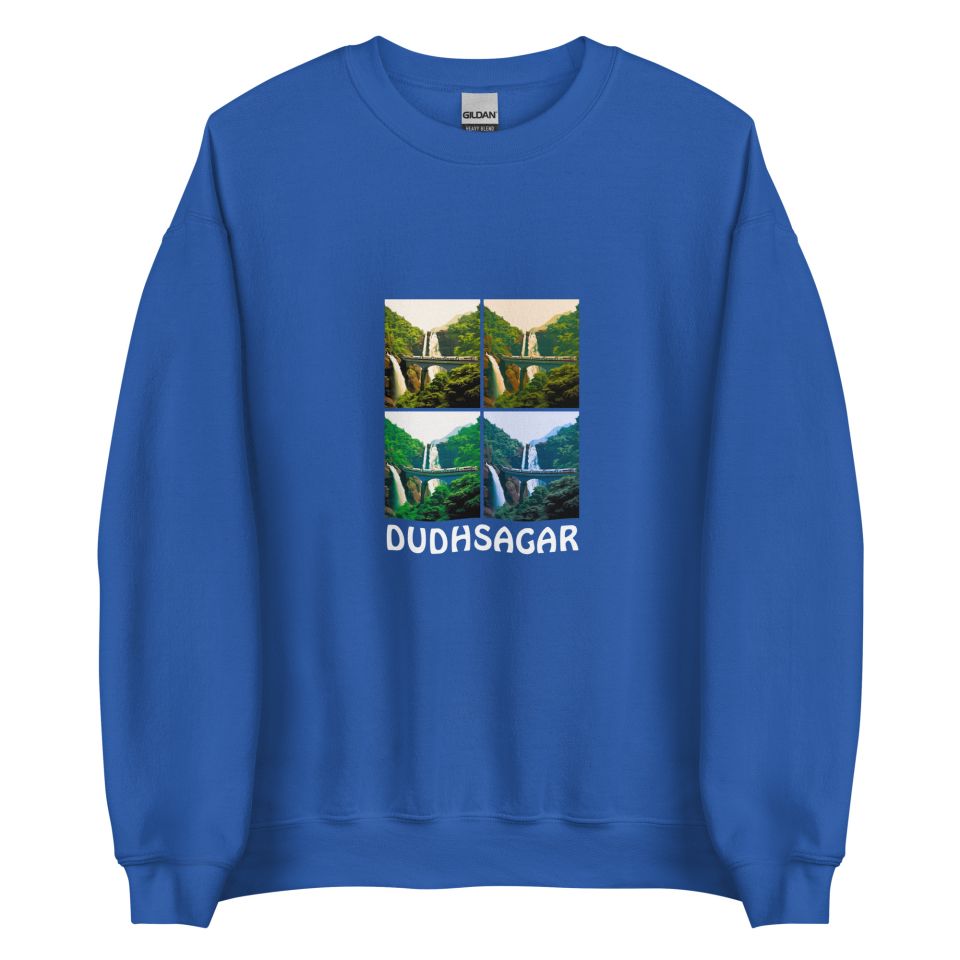 Unisex Crew Neck Sweatshirt Royal Front 654defaad0781.jpg