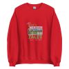 Unisex Crew Neck Sweatshirt Red Front 653d48e92db64.jpg