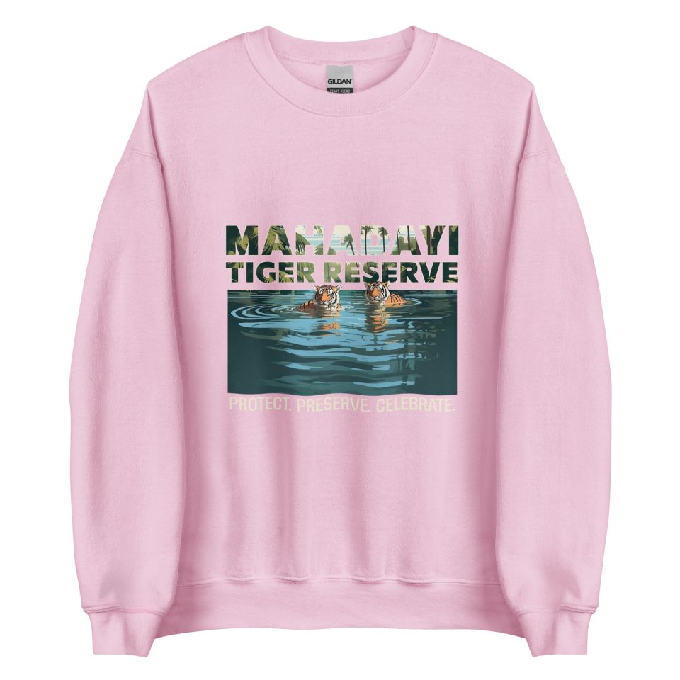 Unisex Crew Neck Sweatshirt Light Pink Front 653cb35c5c554.jpg