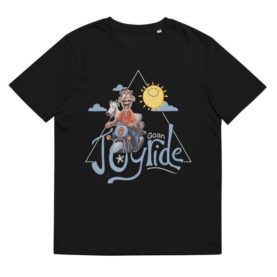 Unisex Organic Cotton T Shirt Black Front 65239b248f0ae.jpg