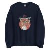 Unisex Crew Neck Sweatshirt Navy Front 653d43ca2b7f8.jpg
