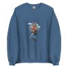 Unisex Crew Neck Sweatshirt Indigo Blue Front 65476e049fab5.jpg
