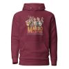 Unisex Premium Hoodie Maroon Front 652e45e62683c.jpg