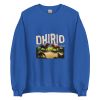Unisex Crew Neck Sweatshirt Royal Front 6538e41b5f7c2.jpg