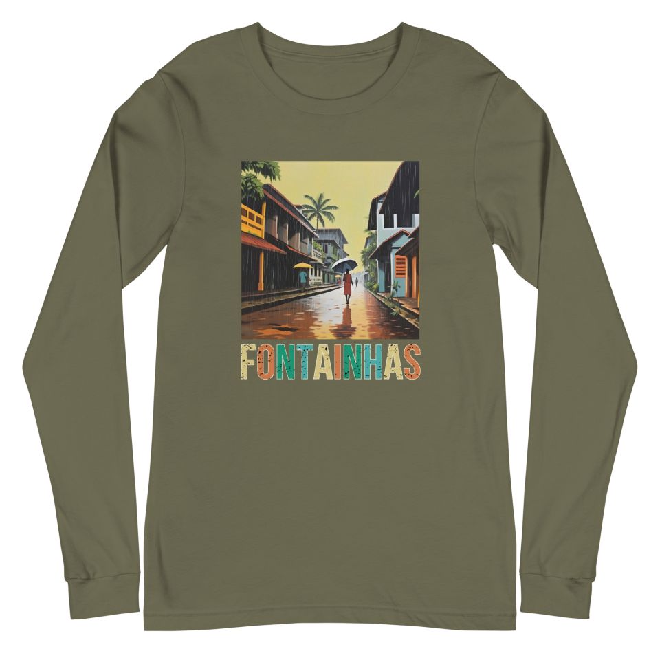 Unisex Long Sleeve Tee Military Green Front 6502d275bbcda.jpg