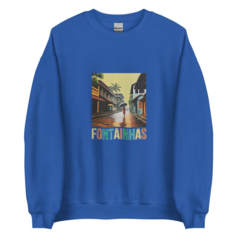 Unisex Crew Neck Sweatshirt Royal Front 6538e24e50e03.jpg