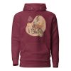 Unisex Premium Hoodie Maroon Front 652e44ee9adcc.jpg
