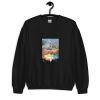 Unisex Crew Neck Sweatshirt Black Front 653e9011a4481.jpg
