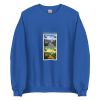 Unisex Crew Neck Sweatshirt Royal Front 654ddb841516f.jpg