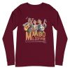 Unisex Long Sleeve Tee Maroon Front 650931b88974d.jpg