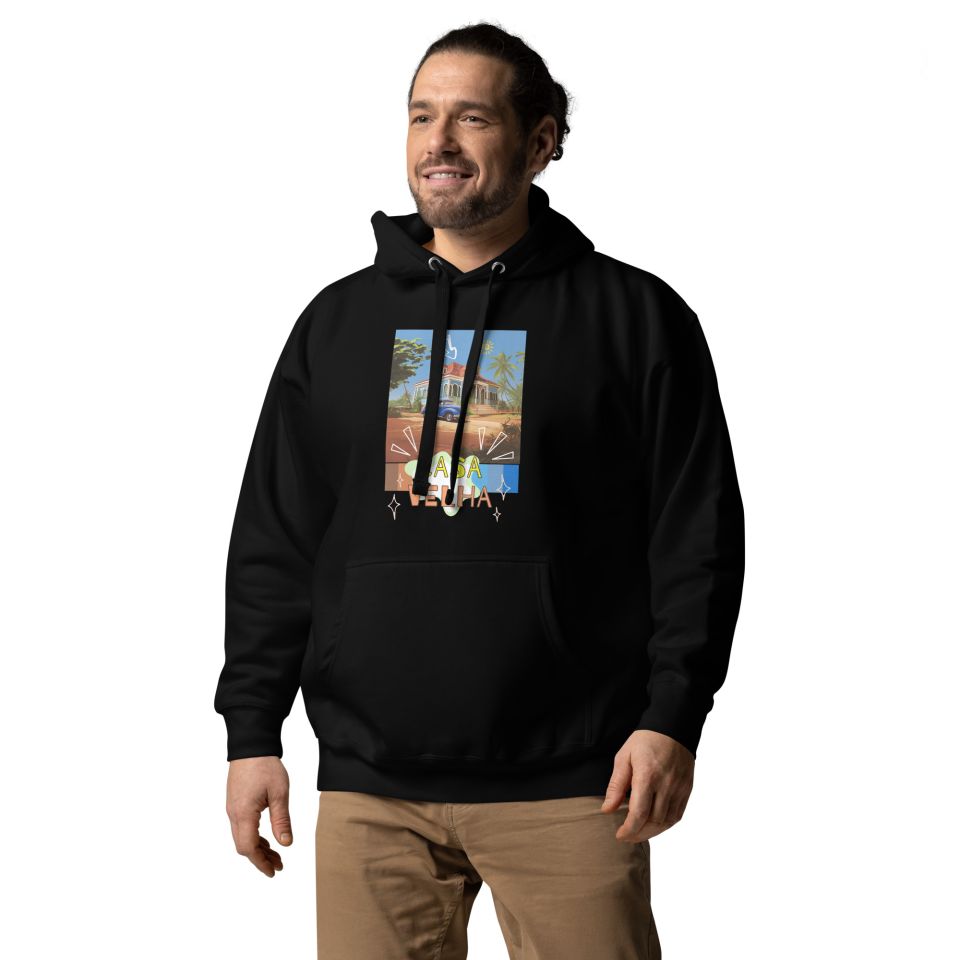 Unisex Premium Hoodie Black Left Front 652e4cb306e61.jpg