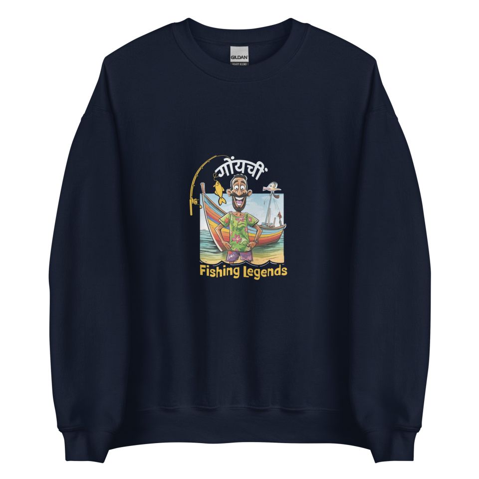 Unisex Crew Neck Sweatshirt Navy Front 653e8942f0467.jpg