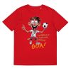 Unisex Organic Cotton T Shirt Red Front 651cfa388a29e.jpg