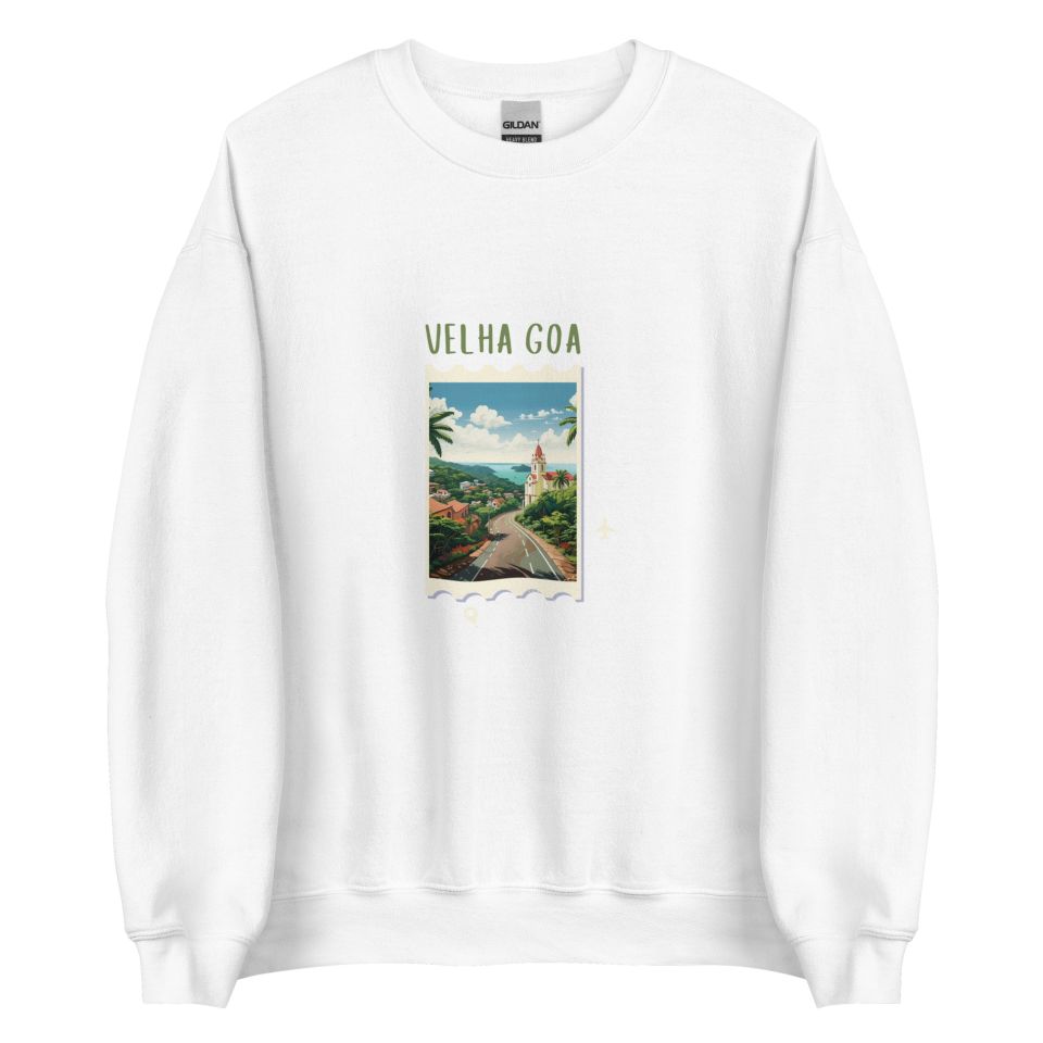 Unisex Crew Neck Sweatshirt White Front 654de3fea7a99.jpg