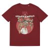 Unisex Organic Cotton T Shirt Burgundy Front 651f9f5c41c14.jpg