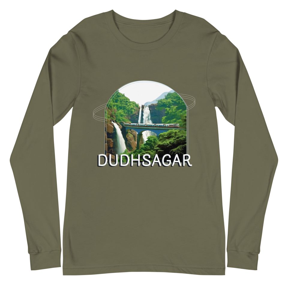 Unisex Long Sleeve Tee Military Green Front 6503f04be90b7.jpg