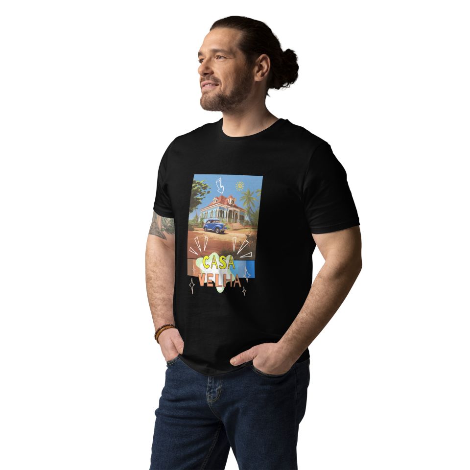 Unisex Organic Cotton T Shirt Black Front 65239f99e479d.jpg