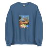 Unisex Crew Neck Sweatshirt Indigo Blue Front 653e9011a7aca.jpg