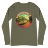 Unisex Long Sleeve Tee Military Green Front 6503e8269acc2.jpg