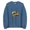 Unisex Crew Neck Sweatshirt Indigo Blue Front 654deb493cb3a.jpg