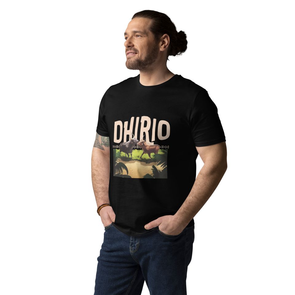 Unisex Organic Cotton T Shirt Black Front 651cfabd89856.jpg