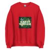 Unisex Crew Neck Sweatshirt Red Front 653d433dd10b8.jpg