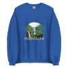 Unisex Crew Neck Sweatshirt Royal Front 653cb698b84a8.jpg