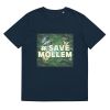 Unisex Organic Cotton T Shirt French Navy Front 651f9e666afa3.jpg