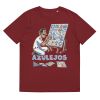 Unisex Organic Cotton T Shirt Burgundy Front 651e6742107da.jpg